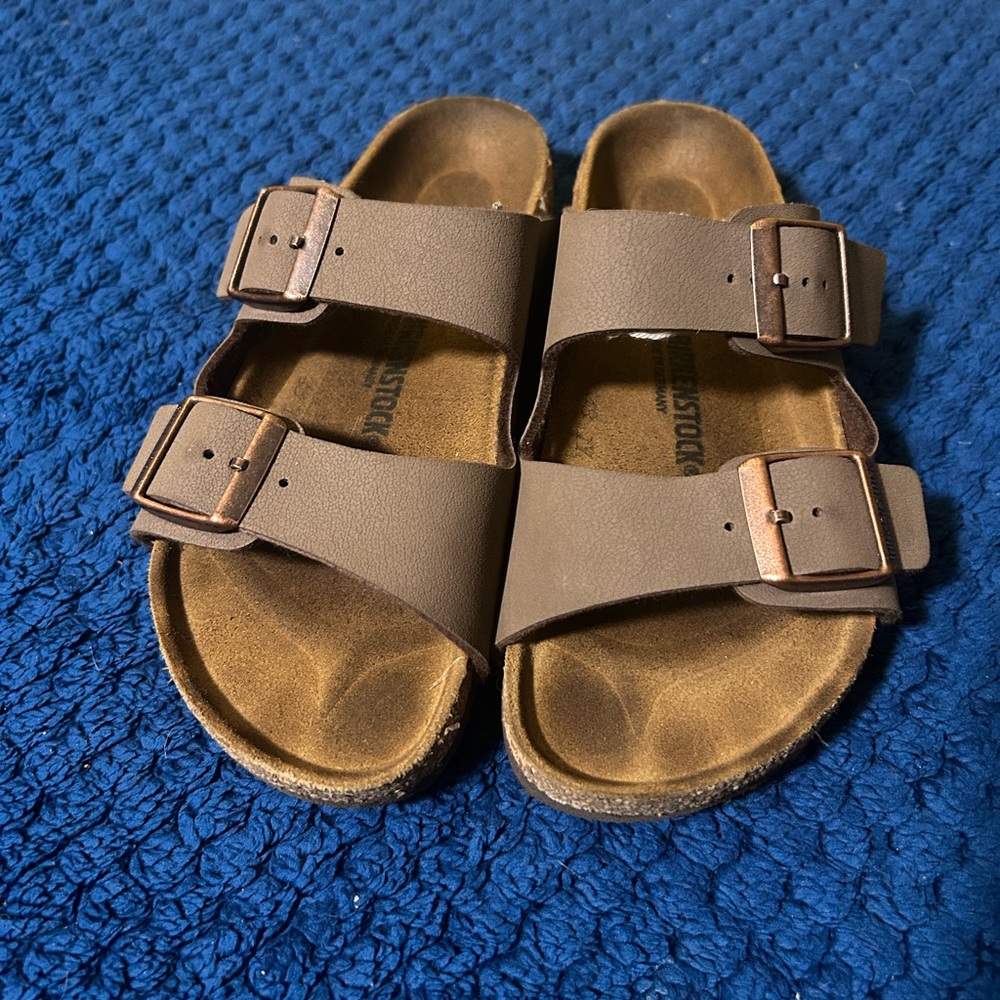 Birkenstock Brown Sandals with Adjustable Straps